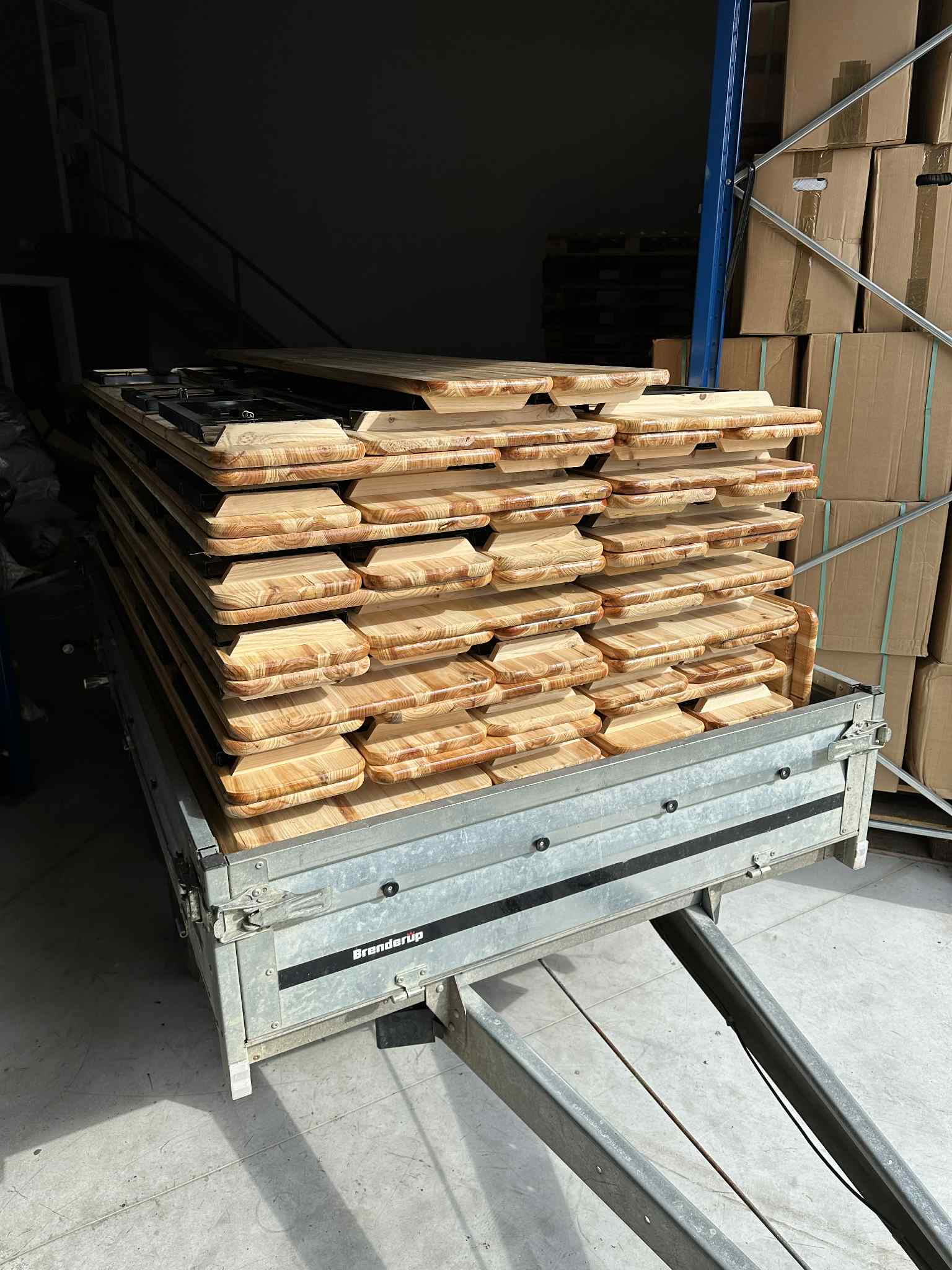 Naložené pivné sety pripravené na prenájom